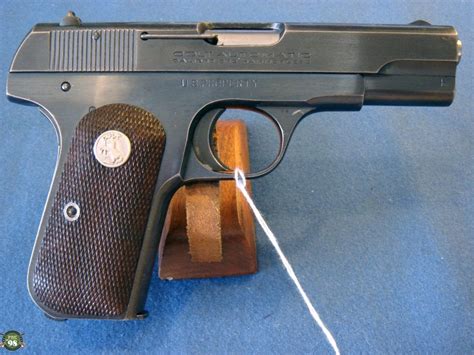 Sold Us Ww2 1908 Colt General Officers Pistol Blued Nice Pre98