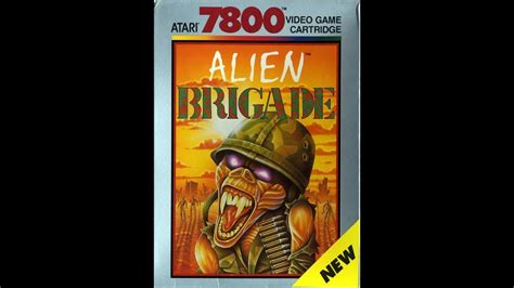 alien brigade 1990 atari 7800 youtube