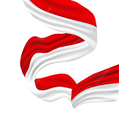 Bendera Indonesia Vector Design Images Bendera Indonesia Realistic