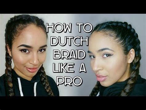 How about the fact that it sticks down into the. How To Dutch Braid Your Own Hair Like A Pro! - YouTube ...