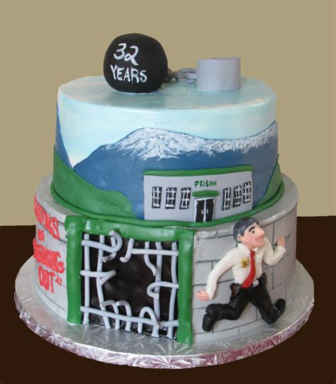 10 Jail Retirement Cakes For Designs Photo Correctional Officer Cake