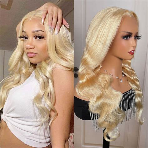 Sunber 613 Blonde Body Wave 5x5 Hd Lace Closure Wig With 180 Density Human Hair Human Hair