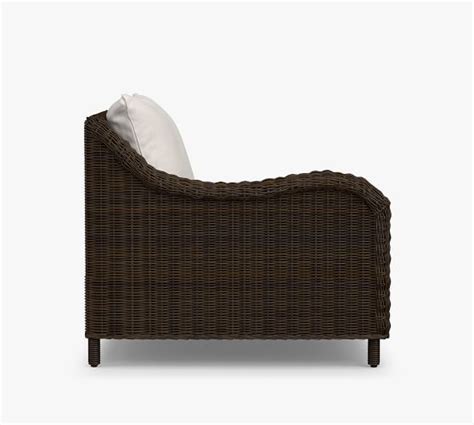 Build Your Own Torrey All Weather Wicker Roll Arm Sectional