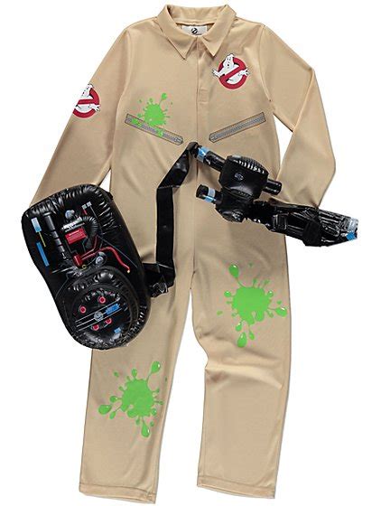 Ghostbusters Fancy Dress Outfit Kids George At Asda