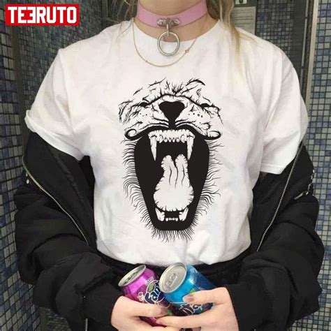 Scary Roar Artwork Unisex T Shirt Teeruto