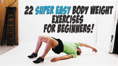 Easy Bodyweight Workout For Beginners