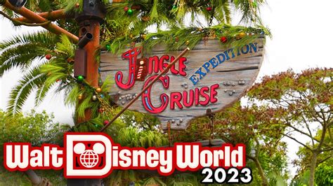 Jingle Cruise 2023 Christmas Jungle Cruise Ride At Walt Disney World