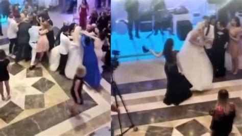 بالفيديو تعرض عروس تركية للضرب المبرح وسط الزفاف من أجل أغنية ترند بوست