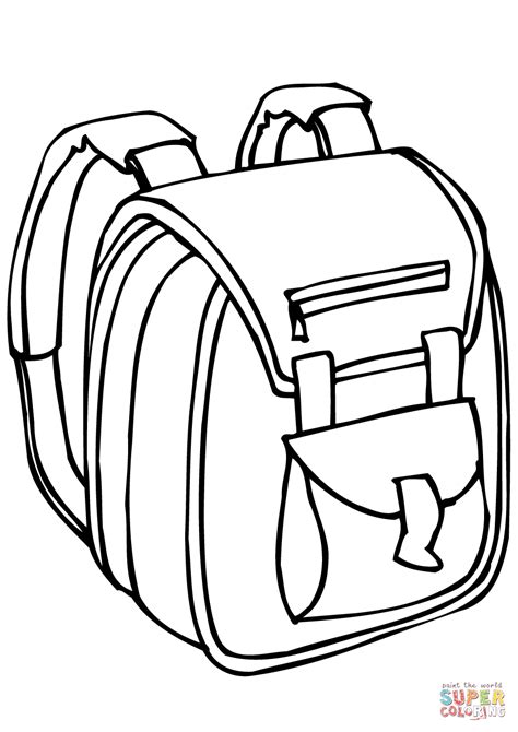 Shopping bag,paperbag,eco friendly bag manufacturers. School Bag coloring page | Free Printable Coloring Pages