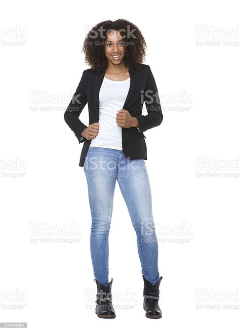 Casual Young African American Woman Stock Photo Download Image Now