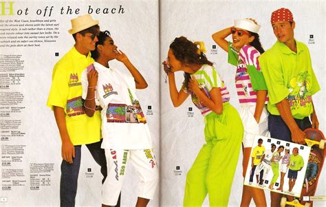 80s Actual Fashion 1989 Beach And Other Wear