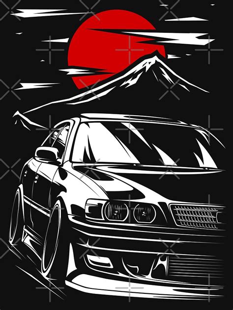 Toyota Chaser Jzx100 Tourer V T Shirt For Sale By W1gger Redbubble
