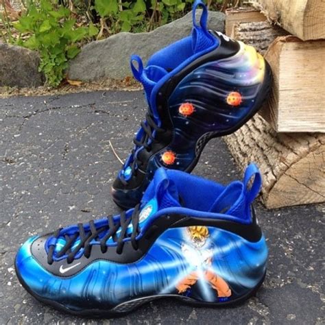 These custom shoes each feat… Nike Air Foamposite 'Dragon Ball Z' Customs by 101 Custom ...