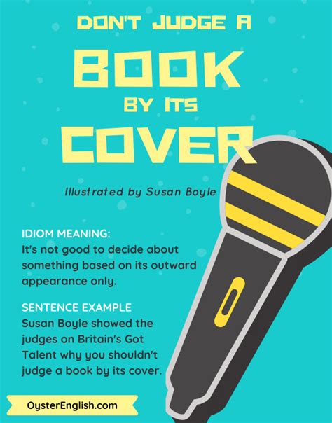 Idiom Dont Judge A Book By Its Cover Meaning Examples
