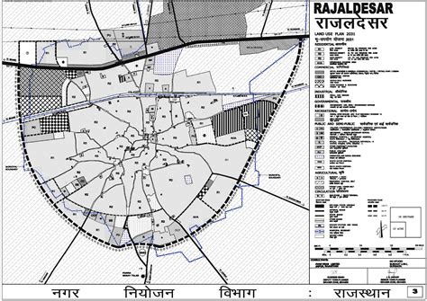 Rajaldesar Master Development Plan 2031 Map Master Plans India