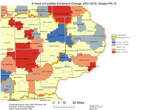 Map Of Iowa School Districts Draw A Topographic Map