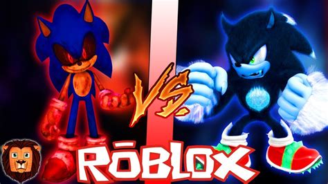 Sonicexe Vs Sonic Mutante En Roblox Batalla Epica De Personajes En