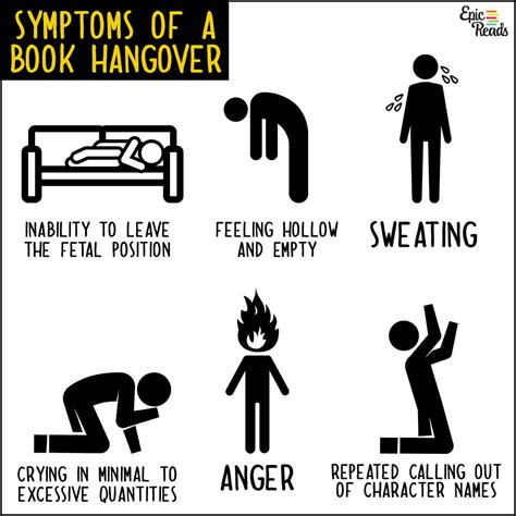 Symptoms Of A Book Hangover Epic Reads Blog