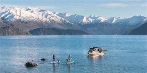 Stand Up Paddle Boarding Lake Wanaka Everything New Zealand