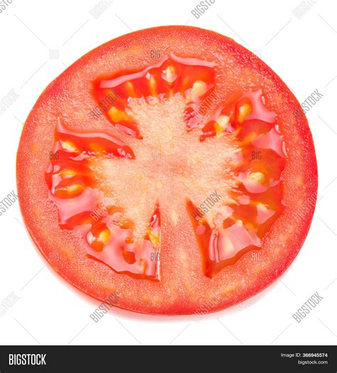 Fresh Tomato Slices Image And Photo Free Trial Bigstock