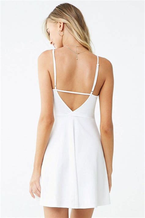 Surplice Fit And Flare Cami Dress