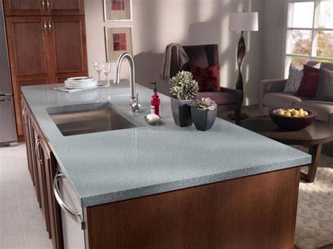 There, it decorates the cabinet furniture and also the kitchen itself. Corian Kitchen Countertops: Pictures, Ideas & Tips From ...