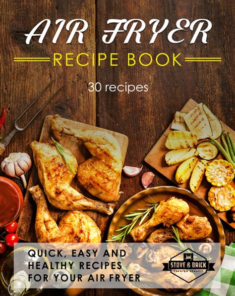 fryer air recipe books ebook australia stove instruction cookbook brick blurb healthy