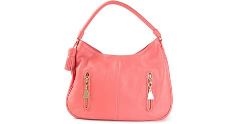 See By Chloé Cherry Hobo Shoulder Bag In Pink And Purple Pink Lyst
