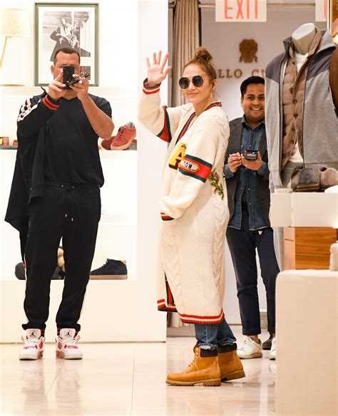 Jennifer Lopez And Alex Rodriguez Shopping In La Celebmafia
