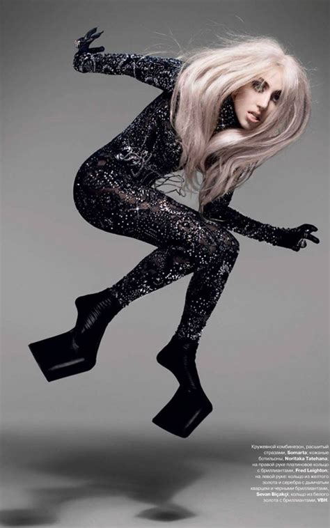 Lady Gagas Sexy Tatler Shoot Latest Fashion Trend