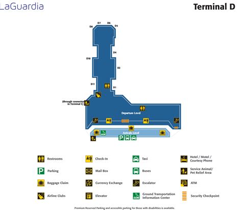Laguardia Terminal B Gate Map