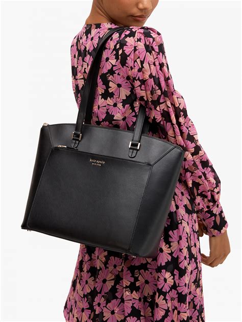 See why fashionistas trust tradesy for guaranteed authentic kate spade bags at up to 90% off. Womens Kate Spade Totes | Louise Large Tote Black · Purple ...