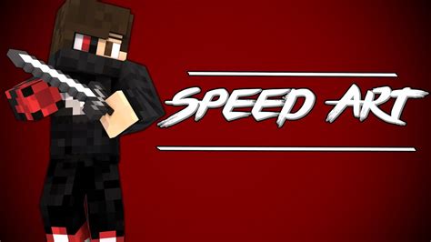 Minecraft Speed Art 29 Icplayzs Banner Pfp Youtube
