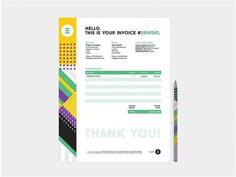 19 Creative Invoice Design Ideas That Pay Off 99designs