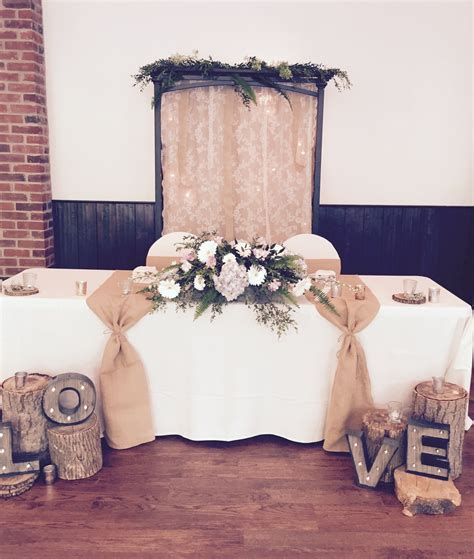 Table Decorations Rustic Wedding