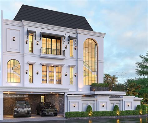 Mrs Mri 1341 Classic House 3 Floors Design Jakarta 27629 Home