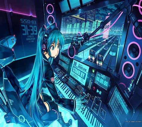 1290x2796px 2k Free Download Nightcore Music Anime Girl Hd