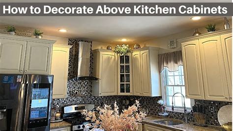 Above Kitchen Cabinets Decor Ideas How To Decorate Above Kitchen