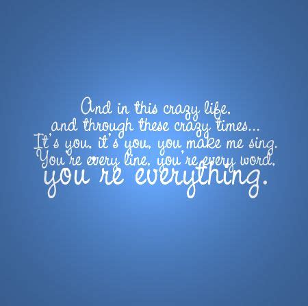 'cause you can see it when i look at you. Everything - Michael Bublé | Everything michael buble ...