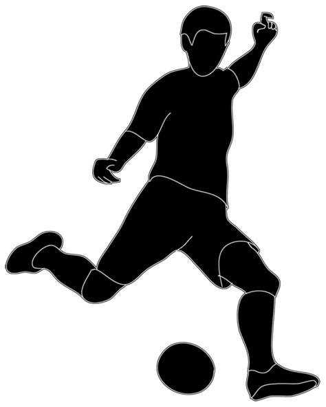 Soccer Player Kicking Ball Clipart 10 Free Cliparts Download Images