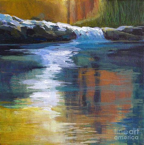 Autumnal Reflections Painting By Melody Cleary Autumnal Reflections