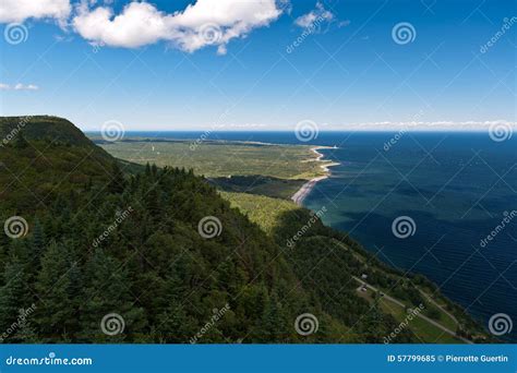 Forillon National Park Aerial View Stock Image Image Of Beauty View