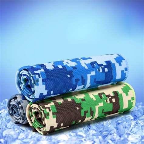 New 2pcslot Creative Summer Ice Cooling Towel Sports Towels For Sport