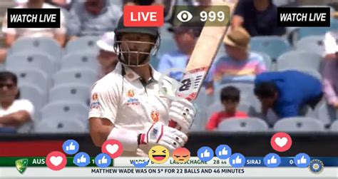 Live Cricket Australia Vs India Live Streaming Sony Six Live Aus