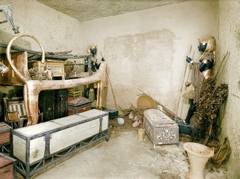 世紀の瞬間が色鮮やかに蘇る「ツタンカーメン王墓の発掘」のカラー復元写真 Dna