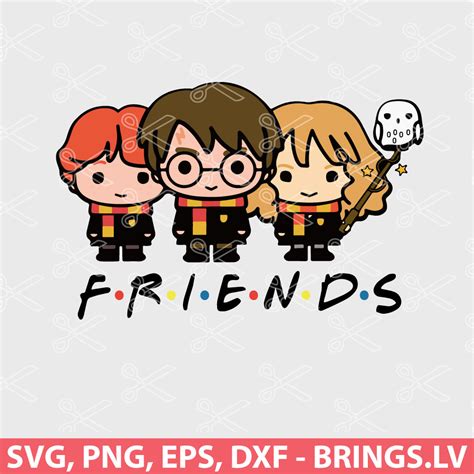 Harry Potter Best Friends SVG, Harry Potter Shirts, Hogwarts SVG, Harry