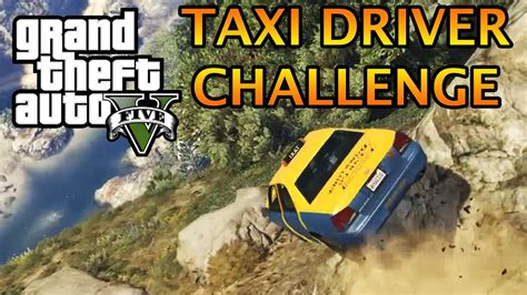 Gta 5 The Taxi Driver Ai Challenge Epic Driving Skills From Ai Gta