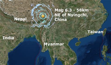 The Big Wobble : A strong intensity earthquake measuring 6.9 on Richter 