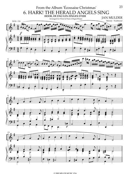 Hark The Herald Angels Sing By Felix Bartholdy Mendelssohn 1809 1847 Digital Sheet Music For