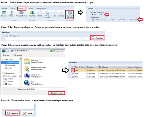 Como Importar Arquivos Xml Ou Txt NF Easy Base De Conhecimento